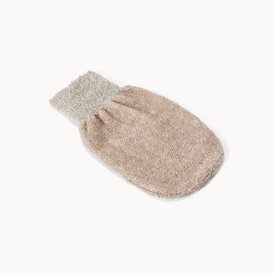 Scrub Glove - Hemp Fiber/ Linen/ Copper - Deep exfoliation